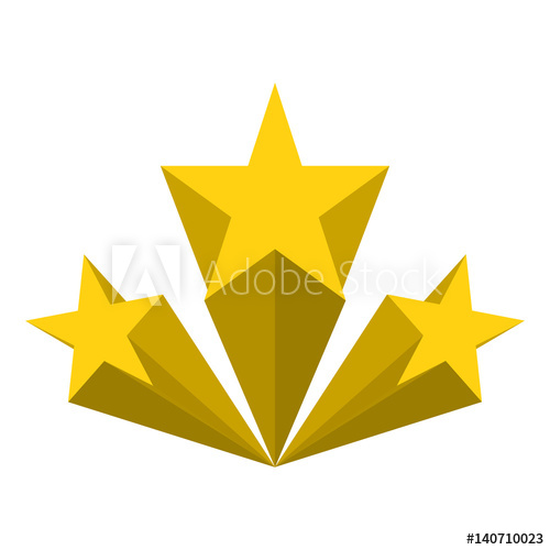 500x500 Stars Vector Isolated