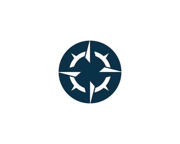 613x490 Compass Logo And Symbol Template Icon Vector Image