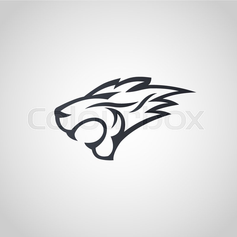 800x800 Tiger Vector Logo Icon Illustration Stock Vector Colourbox