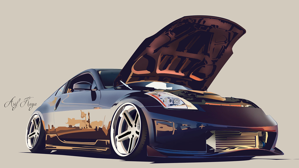 1024x576 Nissan Vector Draw