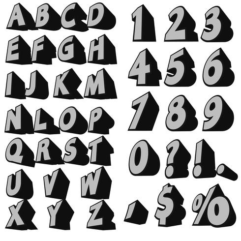 490x490 Vector Alphabet