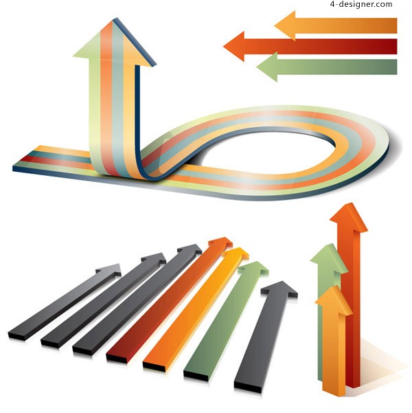 Designer Arrow Vector 600x601 Designer Arrow Vector