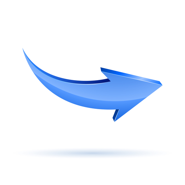 Blue Arrow Vector Free Download 600x600 Blue Arrow Vector Free Download