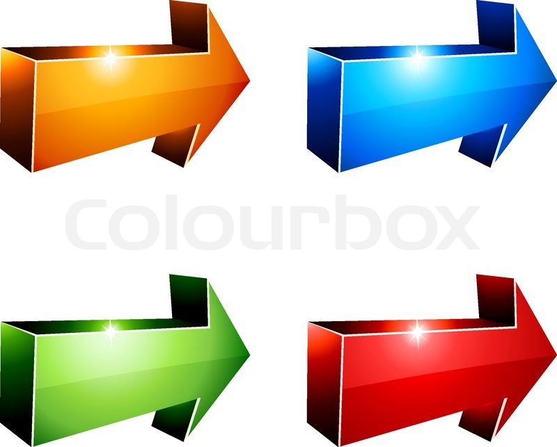 Vibrant Arrows Vector Illustration Stock Vector Colourbox 800x643 Vibrant Arrows Vector Illustration Stock Vector Colourbox