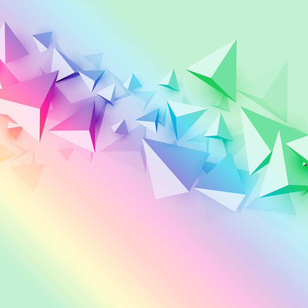 Triangle With Abstract Background Vector Free Download 600x600 Triangle With Abstract Background Vector Free Download