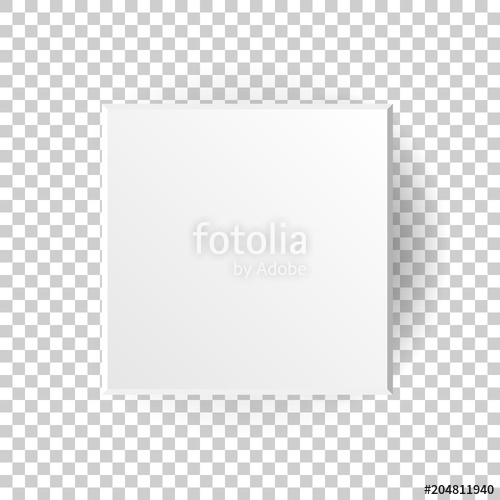 500x500 White Blank Package Cardboard Box Vector Icon In Flat Style