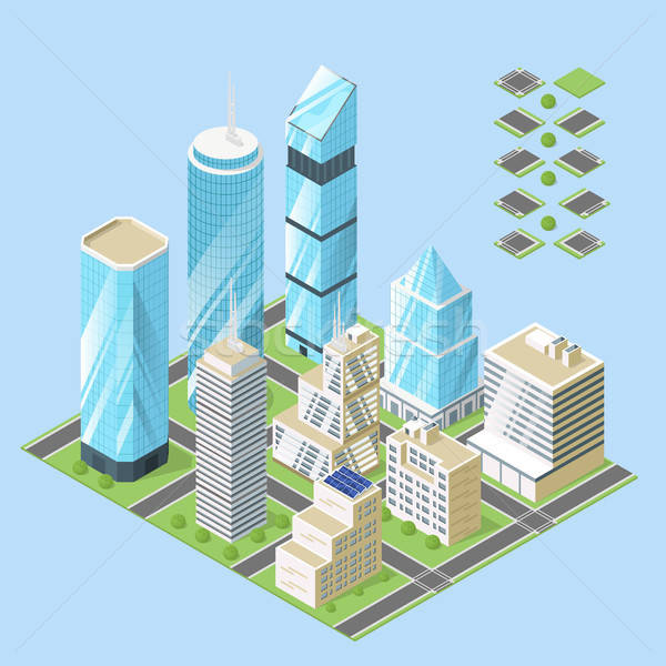 3d Building Vector at Vectorified.com | Collection of 3d Building