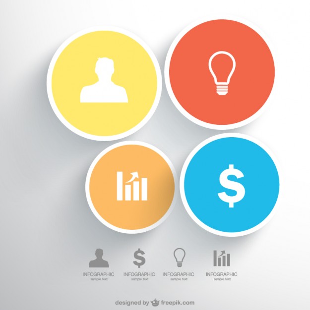 Round Labels Infogaphic Vector Free Download 625x626 Round Labels Infogaphic Vector Free Download