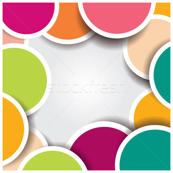 Abstract Circle Background, Colorful Pattern Design, Vector I 600x600 Abstract Circle Background, Colorful Pattern Design, Vector I