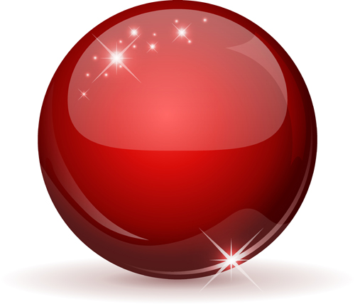 500x428 Shiny Glass Sphere Vector Background For Free Download