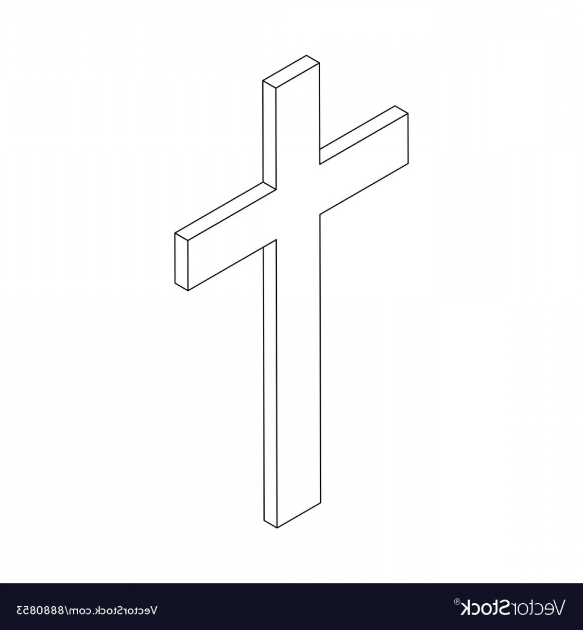 Christian Cross Icon Isometric D Vector Soidergi 1200x1296 Christian Cross Icon Isometric D Vector Soidergi