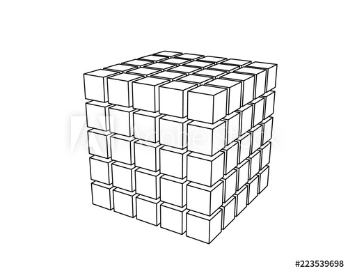 3d Cube Vector at Vectorified.com | Collection of 3d Cube Vector free ...