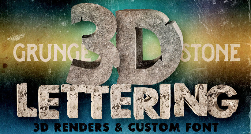 3d Font Vector