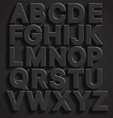 470x490 Vector Black Font