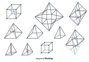 286x200 Geometric Shapes Free Vector Art