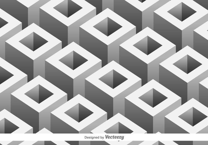700x490 Vector Pattern With Geometric Shapes