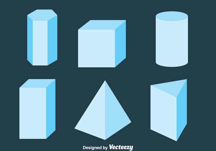 700x490 Geometric Shapes Collection Vector