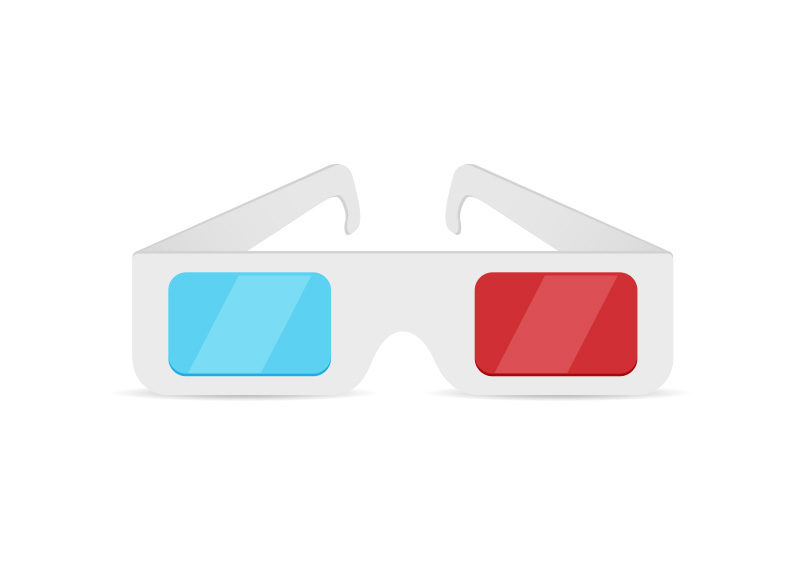 800x566 Paper Glasses Free Vector