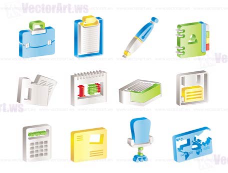 456x347 Business And Office Icons