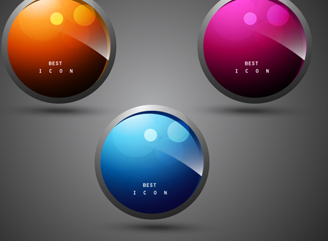 461x339 Shiny Creative Icon Vector Free Download