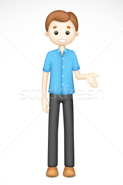 400x600 Man In Vector Vector Illustration Vectomart