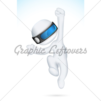 325x325 Man In Vector In Finishing Line Gl Stock Images