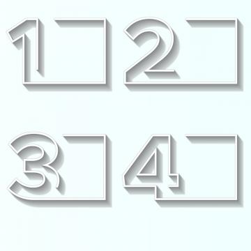 360x360 Numbers Png, Vector, And Clipart With Transparent