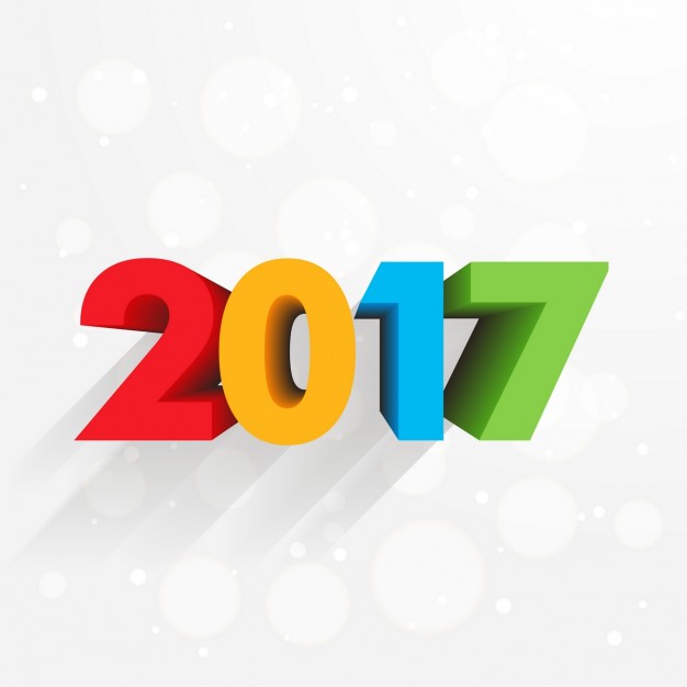 626x626 New Year Background With Colorful Numbers Vector Free Download