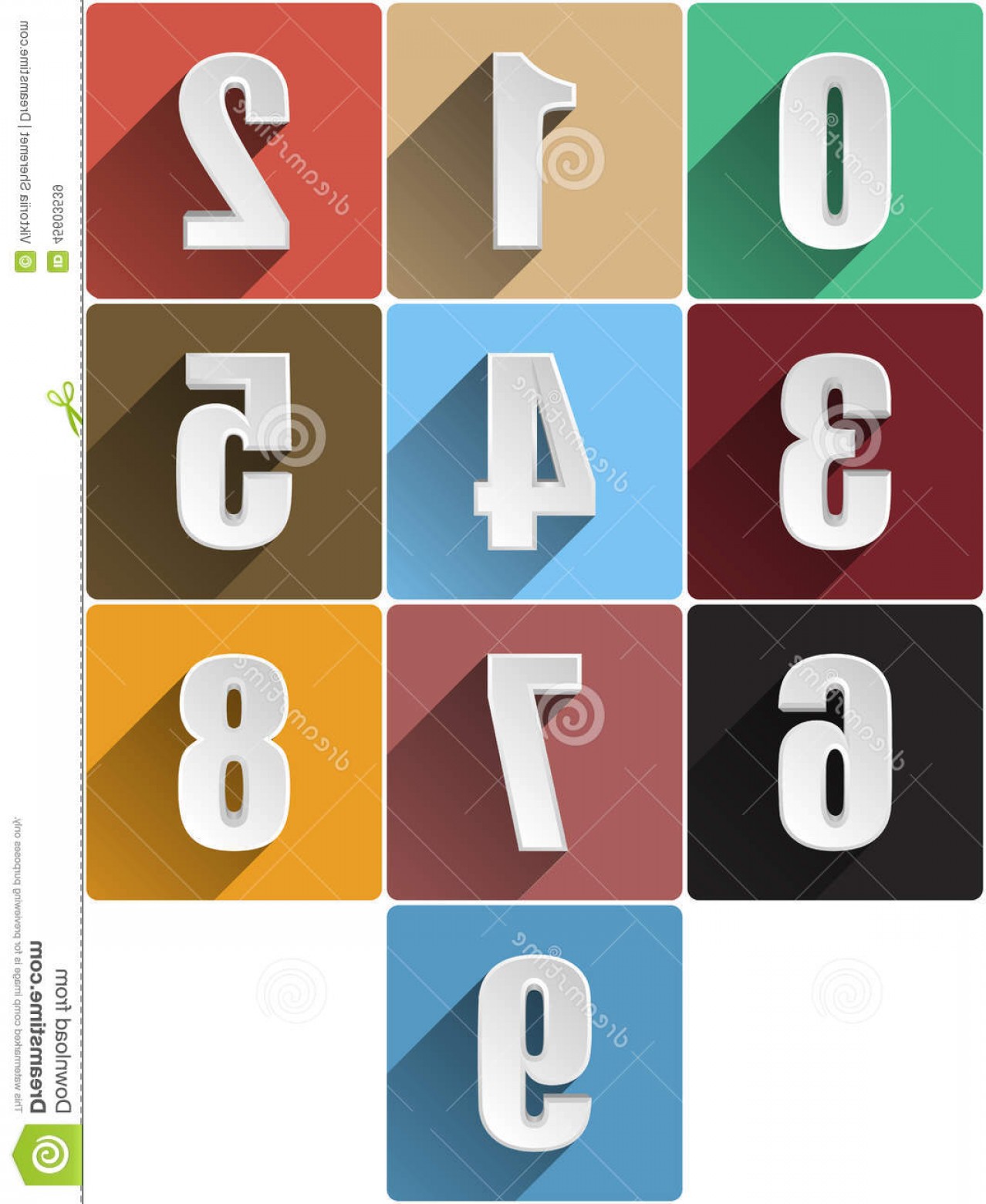 1278x1560 Vector Numbers Catchsplace