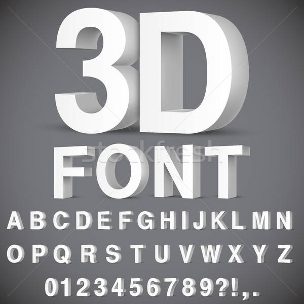 600x600 Alphabet And Numbers Vector Illustration Timur Syrtsov