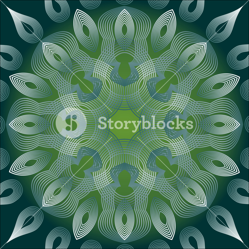 Abstract Geometric Line Patterns On Green Gradient Background 1000x1000 Abstract Geometric Line Patterns On Green Gradient Background