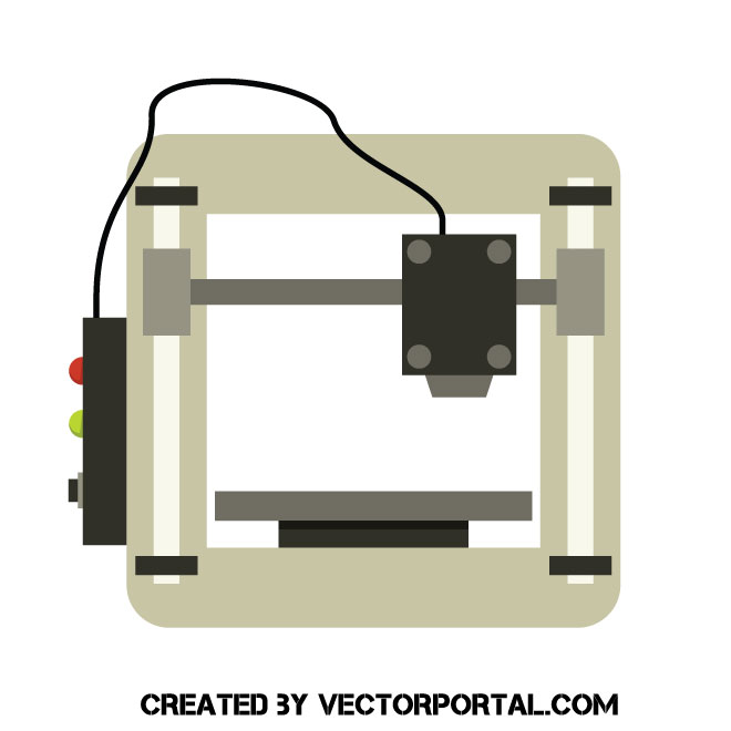 660x660 Printer Vector Clip Art