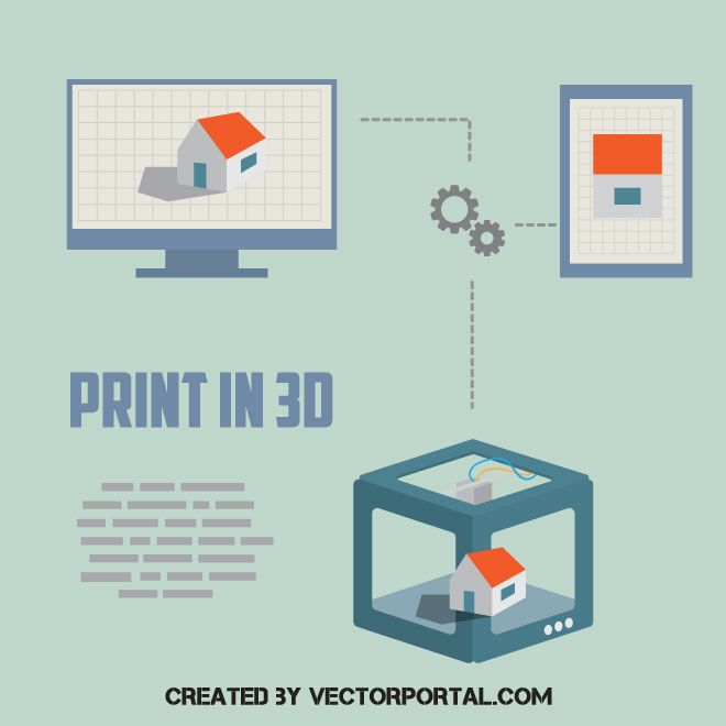 660x660 Printer Vector Graphics Technology Vector Illustrations