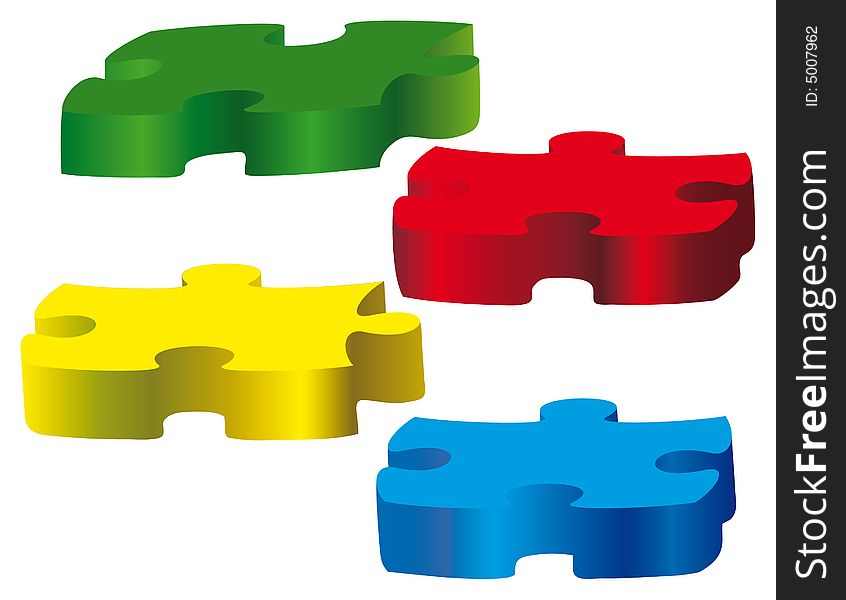 846x600 Vector Volume Puzzle