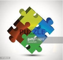 211x200 Puzzle Colorful Shiny Vector Design Stock Vectors