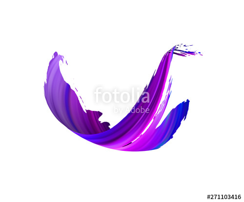 Colorful Paint Brush Stroke Ribbon Vector Background Stock 500x415 Colorful Paint Brush Stroke Ribbon Vector Background Stock