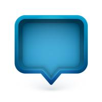 200x200 Speech Bubble Free Vector Art