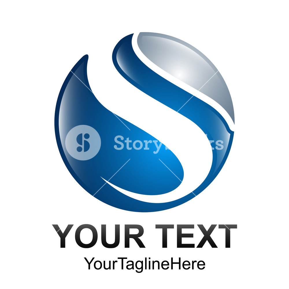 1000x1000 Creative Abstract Sphere Vector Logo Design Template Element