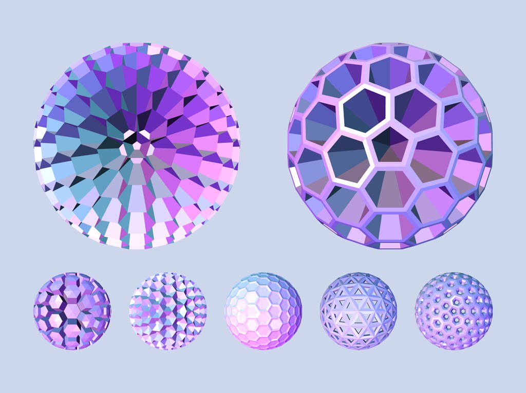 1024x765 D Spheres Vectors Vector Art Graphics