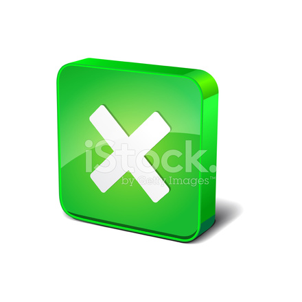 440x440 Close Rounded Square Vector Button Icon Design Stock Vector