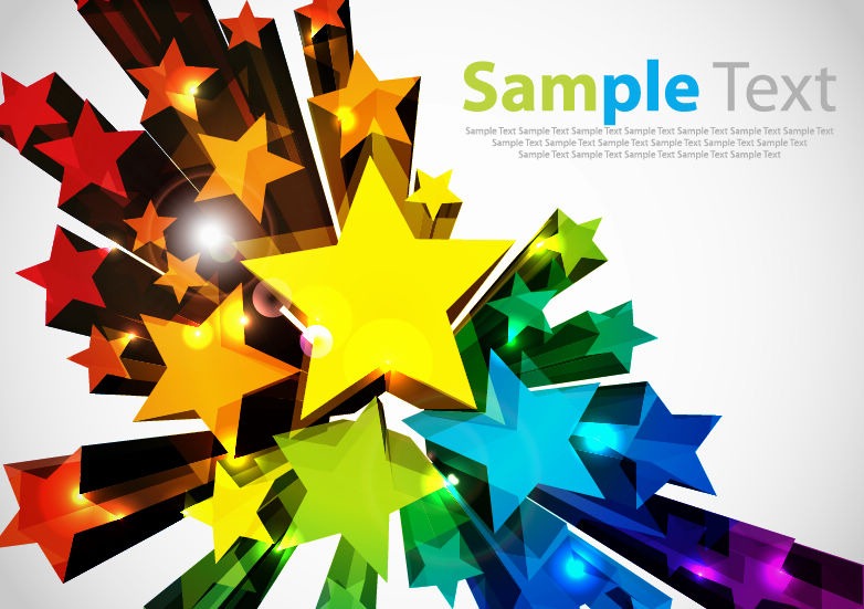 Colorful Stars Vector Background Free Vector Graphics All 782x551 Colorful Stars Vector Background Free Vector Graphics All
