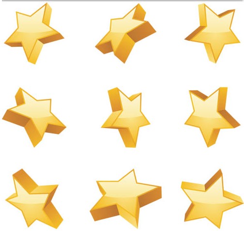 Stars Set Vector Free Download 504x478 Stars Set Vector Free Download