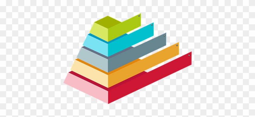 840x385 Colorful Pyramid Infographic Chart Info