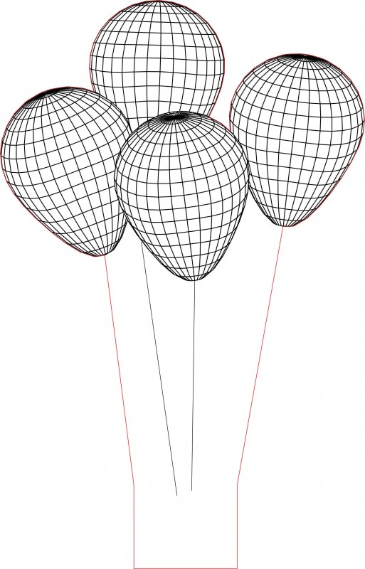 Led Lamp Ballons Vector Model For Download 513x800 Led Lamp Ballons Vector Model For Download