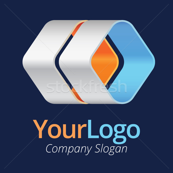 600x600 Logo Moving Forward Vector Graphic Vector Illustration Mohd