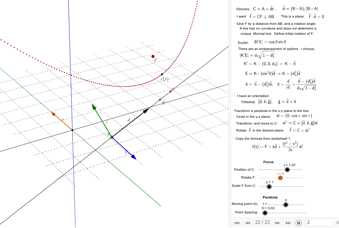 1160x780 Vector Parabola Geogebra