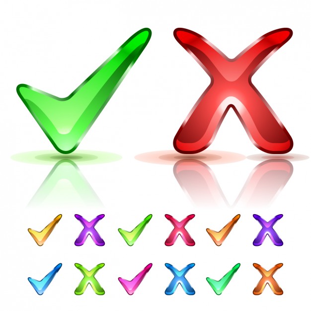 626x626 Check Marks Vector Free Download