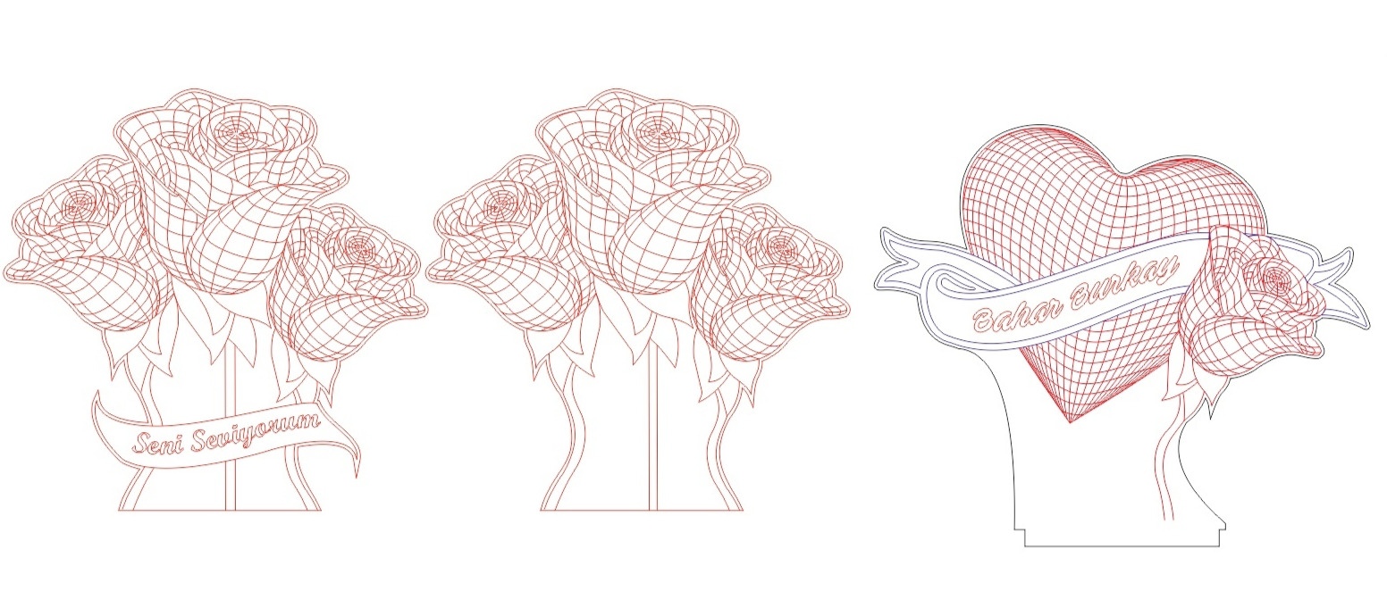 1552x690 Rose Heart Led Night Light Free Vector Cdr Download