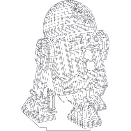 450x450 Star Wars Illusion Vector For Cnc