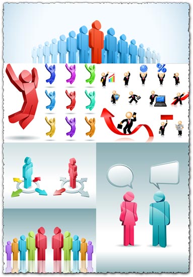 Vector Business Arrows And Shapes 383x550 Vector Business Arrows And Shapes